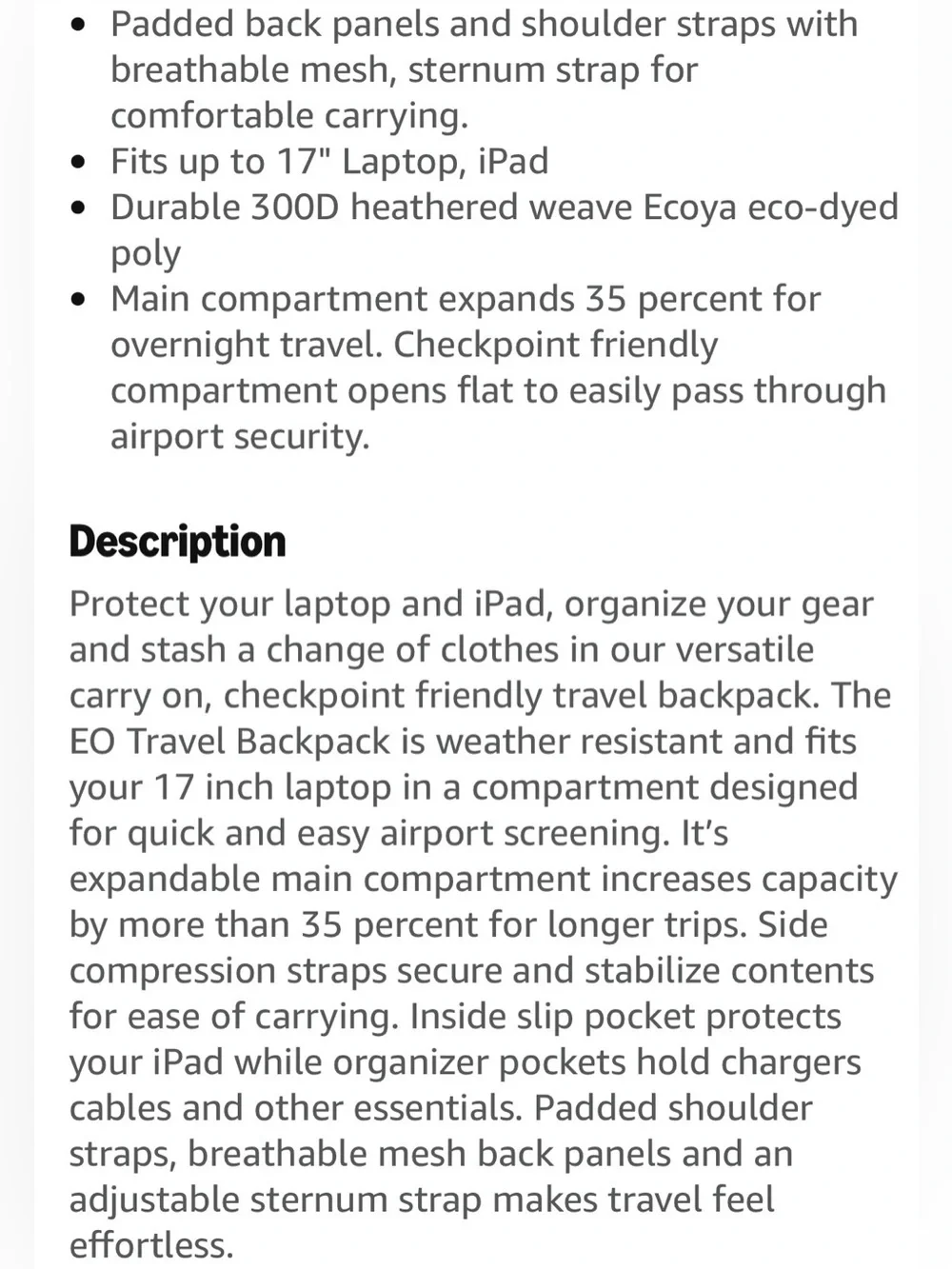 Incase Laptop Travel Backpack